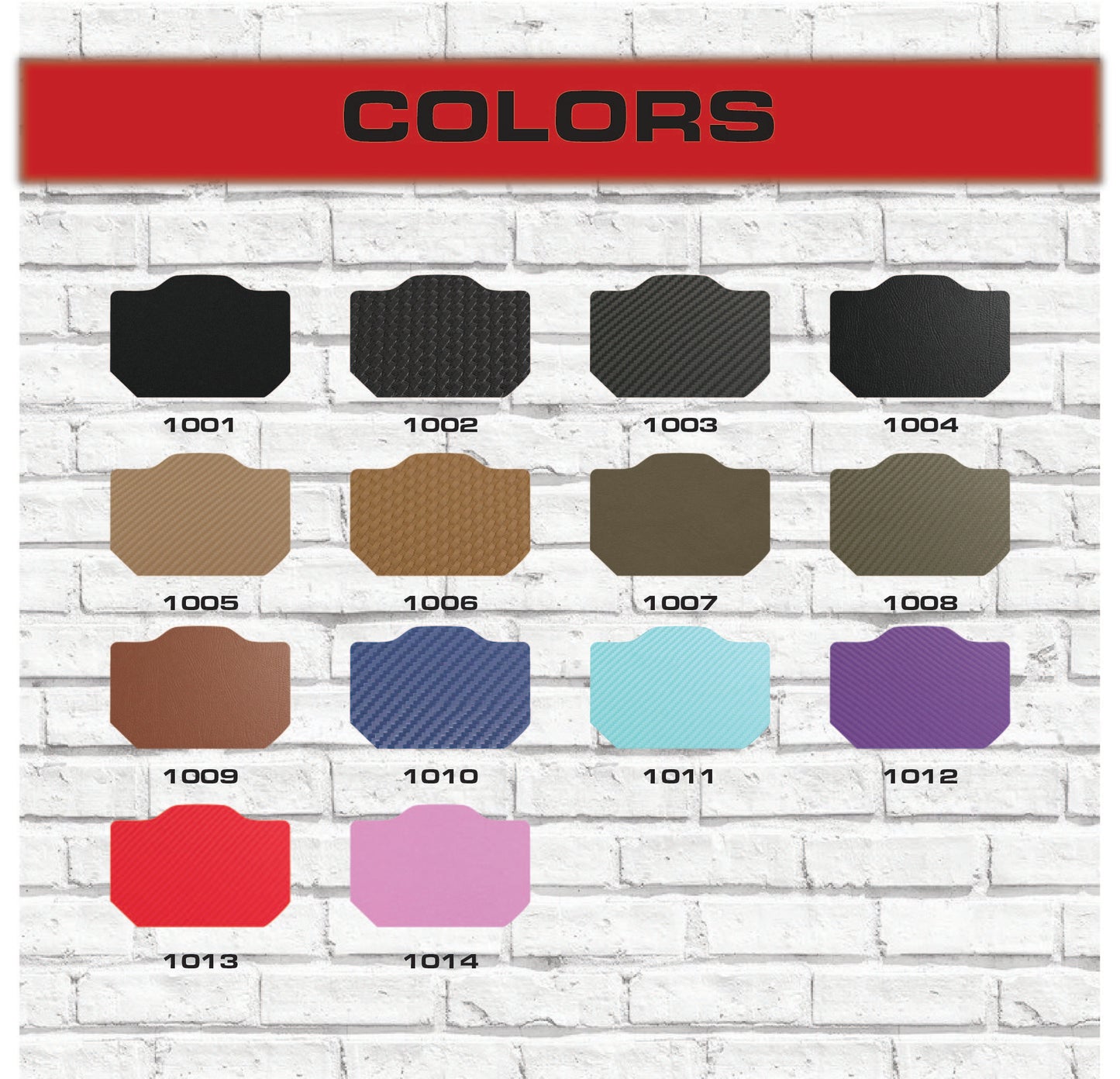 Colors - Standard Size