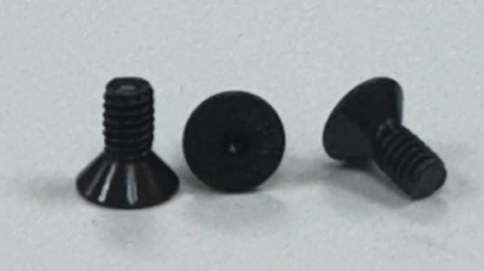 8-32 3/8" Flat Hex Cap Screw (100 Pack)